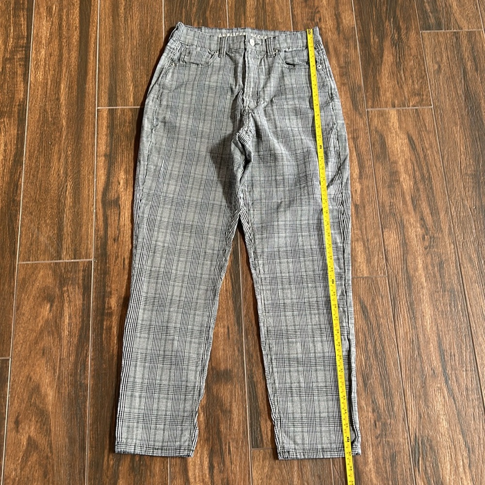 American Eagle plaid stretch Mom Jean size 6 - Picture 11 of 11